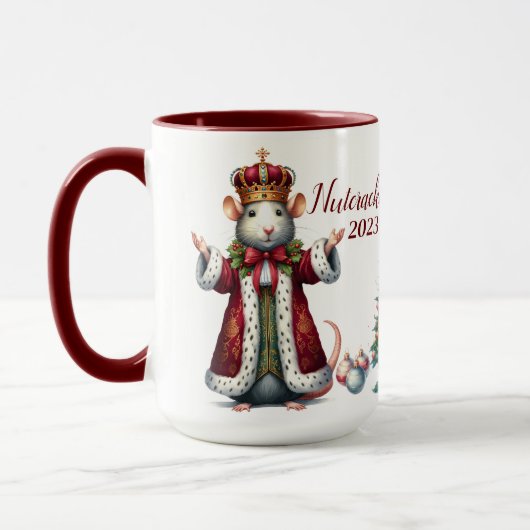 Schöne Personalisierte Nutcracker-Veröffentlichung Tasse (Links)