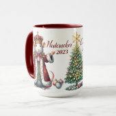 Schöne Personalisierte Nutcracker-Veröffentlichung Tasse (Vorderseite Links)