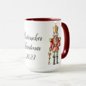 Schöne Personalisierte Nutcracker-Veröffentlichung Tasse (VorderseiteRechts)