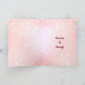 Schöne personalisierte Valentines Grüße Karte (Innenseite)