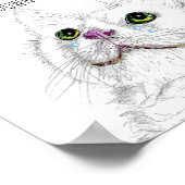 Schöne Pet-Gedenkworte des Loss-Poster Poster (Ecke)