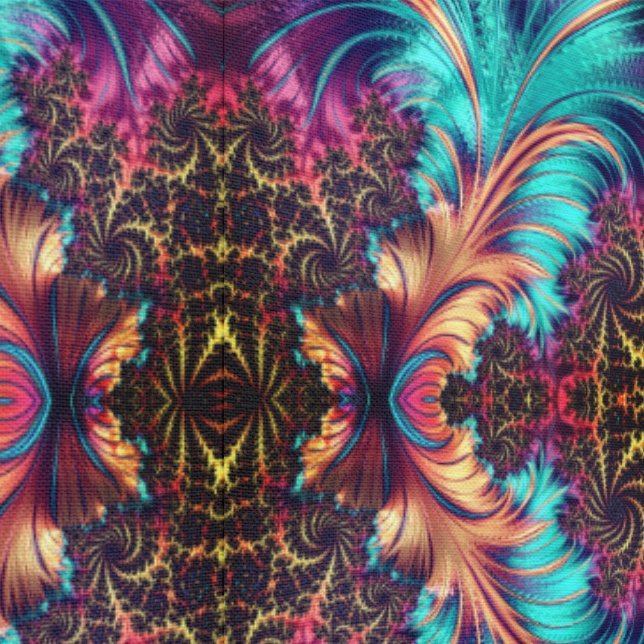 Schöne Pfau Feathers Tapete (Naht)