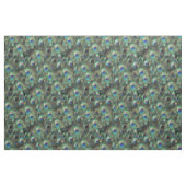 Schöne Pfau-Feder-grün-blauer Tierdruck Stoff (Yard (91,4 cm))