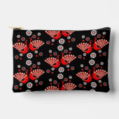 Schöne Pfauenkunst Zubehörtasche (Vorderseite)