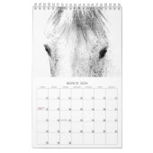 Schöne Pferde 12 Monate Kleiner Pferdekalender Kalender (Mär 2026)