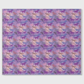 Schöne Pferde Design-Geschenkpapier Geschenkpapier (Flach)