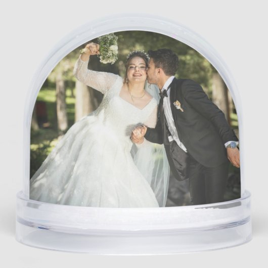 Schöne Pferde hinzufügen Fotomotive Schneekugeln (Vorderseite)