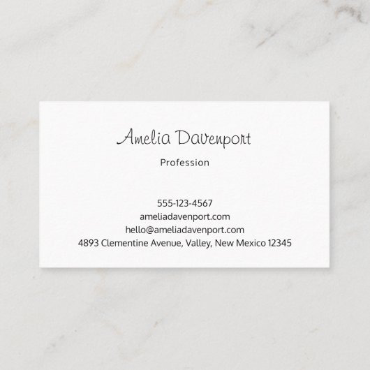 Schöne Pferde im Wasser Visitenkarte (Rückseite)