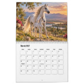 Schöne Pferde Landschaftspferde-Kalender Kalender (Mär 2027)