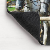 Schöne Pferde Mousepad (Ecke)