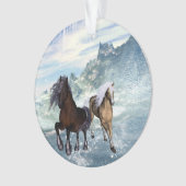 Schöne Pferde Ornament (Vorderseite)
