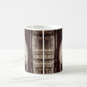 Schöne Pferde & Rustikaler Braun Kaffeetasse (Mittel)