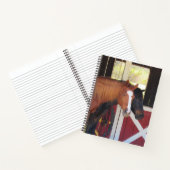 Schöne Pferde - SpiralNotebook Notizblock (Innenseite)