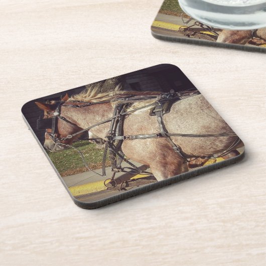 Schöne Pferde Untersetzer (Linke Seite)