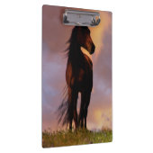 Schöne Pferdeklatsche Klemmbrett (Rechts)