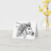 Schöne Pferdepfeifenkarte Karte (Gelbe Blume)