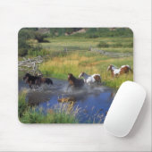 Schöne Pferderasse Destination Natur Mousepad (Mit Mouse)