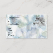 Schöne Pferderlehrer Züchter Farrier Boarder Bu Visitenkarte (Rückseite)