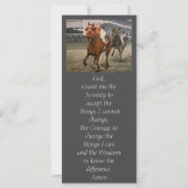 Schöne Pferdeschlittenbesitzer im klassischen Renn (Rückseite)