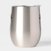 Schöne Pferdewärme Wine Tumbler (Links)
