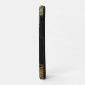 Schöne Pfingstrose Monogramm Chic Case-Mate iPhone Hülle (Hinten/Links)