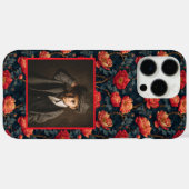 Schöne Pfingstrosen individuelles Foto iPhone Case (Rückseite (Horizontal))