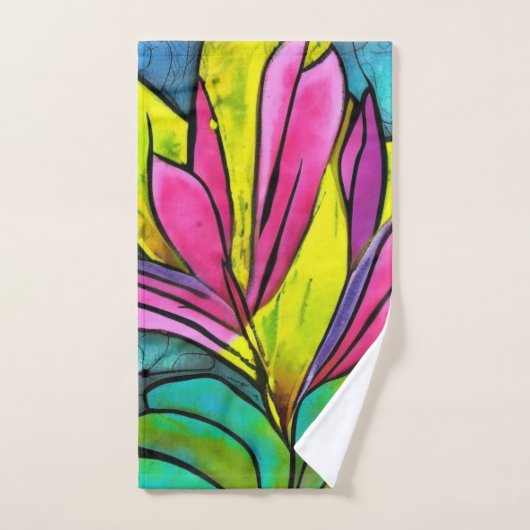 Schöne Pflanze Badhandtuch Set (Handtuch)