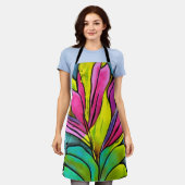 Schöne Pflanze Schürze (Getragen)