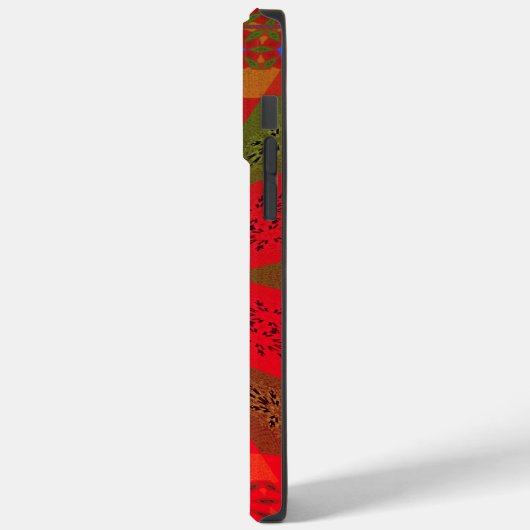 Schöne Phantastische afrikanische Designfarben. Case-Mate iPhone Hülle (Rückseite / Links)