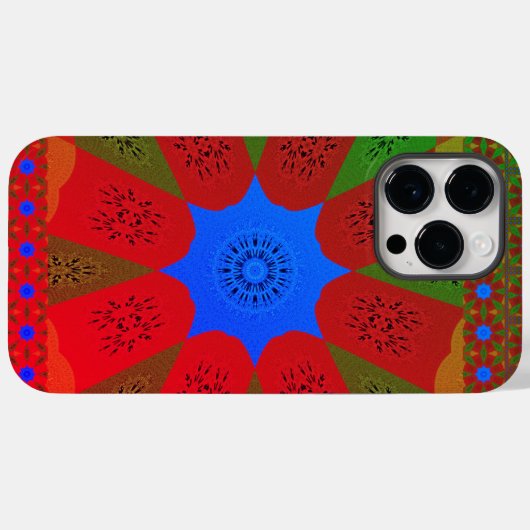 Schöne Phantastische afrikanische Designfarben. Case-Mate iPhone Hülle (Rückseite (Horizontal))