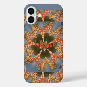 Schöne phantastische afrikanische Giraffe Blanche iPhone 16 Plus Hülle
