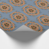 Schöne phantastische afrikanische Giraffe Blanche Geschenkpapier (Ecke)