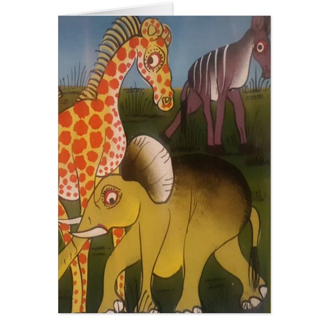 Schöne Phantastische afrikanische Safari-Farbe (Vorne)