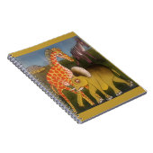 Schöne Phantastische afrikanische Safari-Farbe Notizblock (Rechte Seite)