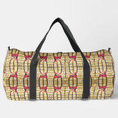 Schöne Phantastische afrikanische Tribal Print far Duffle Bag (Vorderseite)