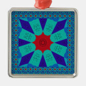 Schöne Phantastische ägyptische Feminine-Design-Fa Silbernes Ornament (Vorne)