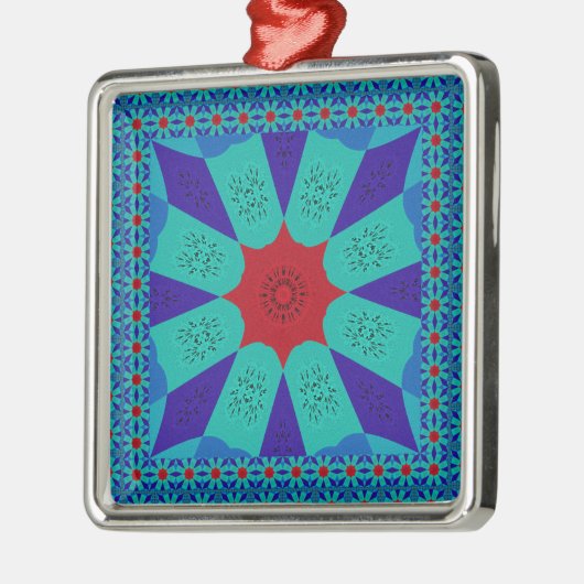 Schöne Phantastische ägyptische Feminine-Design-Fa Silbernes Ornament (Links)