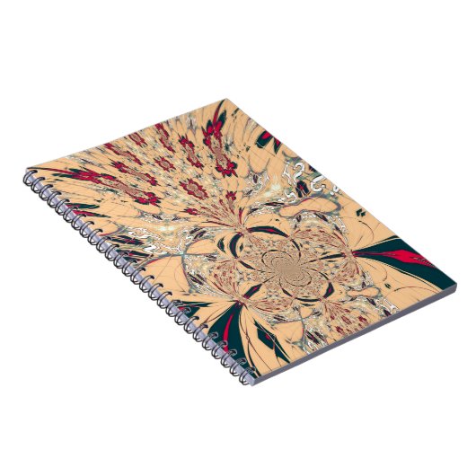 Schöne phantastische Arkaden Kunstdesign Notizblock (Rechte Seite)