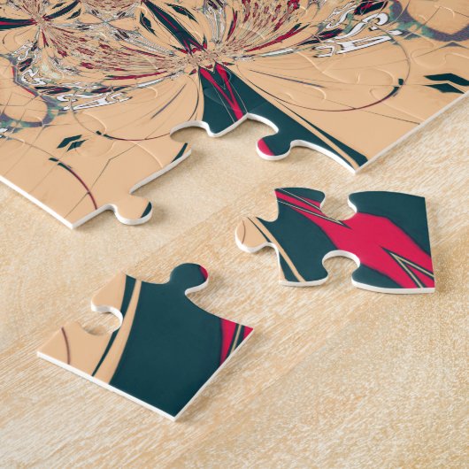 Schöne phantastische Arkaden Kunstdesign Puzzle (Seite)