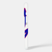 Schöne Phantastische Blauer und Lila Rote Rose Case-Mate iPhone Hülle (Rückseite / Links)