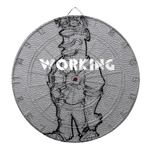 Schöne Phantastische Bleistiftskizze: Arbeitsübers Dartscheibe (vorne)