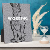 Schöne Phantastische Bleistiftskizze: Arbeitsübers Fotoplatte (Seite)