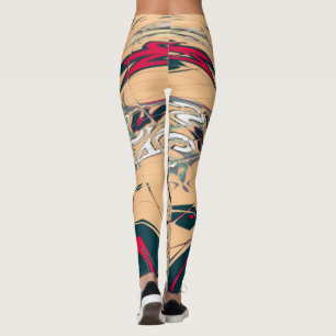 Schöne phantastische, elegante und lässige Fußgäng Leggings