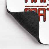 Schöne Phantastische Embossed Red Hakuna Matata Te Mousepad (Ecke)