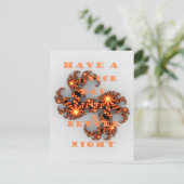 Schöne phantastische feminine Gestaltung Postkarte (Stehend Vorderseite)