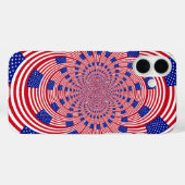 Schöne Phantastische Flagge der Vereinigten Staate Case-Mate iPhone Hülle (Rückseite (Horizontal))