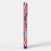 Schöne Phantastische Flagge der Vereinigten Staate Case-Mate iPhone Hülle (Rückseite / Rechts)