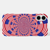 Schöne Phantastische Flagge der Vereinigten Staate Case-Mate iPhone Hülle (Rückseite (Horizontal))