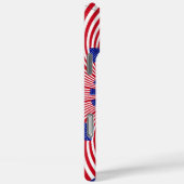 Schöne Phantastische Flagge der Vereinigten Staate Case-Mate iPhone Hülle (Rückseite / Rechts)