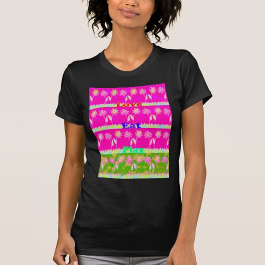 Schöne phantastische Flora Text Zitat Design T-Shirt (Vorderseite)